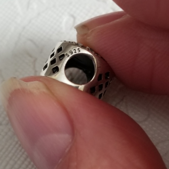 Sliver scripture Mathew 19:26 charm - Picture 2 of 5